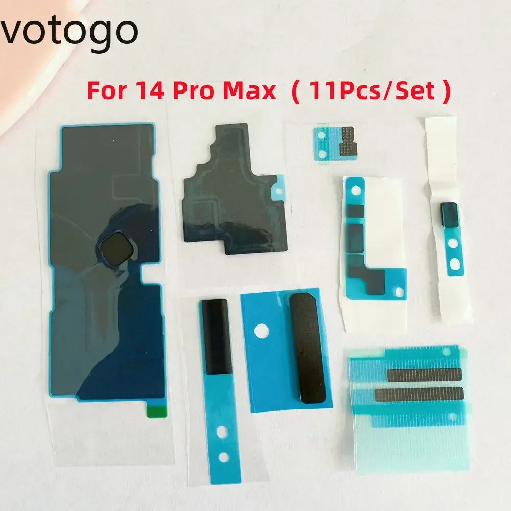 10Set Original For iPhone 14 Pro Max Motherboard Logic Main Board Inner Dissipation Black Heat Sink Sticker Foam Adhesive Tape
10Set Original For iPhone 14 Pro Max Motherboard Logic Main Board Inner Dissipation Black Heat Sink Sticker Foam Adhesive Tape