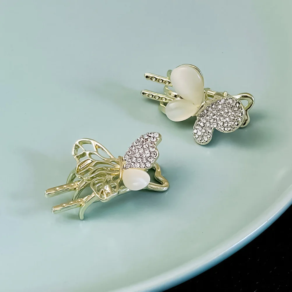 2Pcs Delicate Butterflies Hairpins Small Hair Clips Easy Wear Stylish Gift for Women Butterflies Hair Clips 
2Pcs Delicate Butterflies Hairpins Small Hair Clips Easy Wear Stylish Gift for Women Butterflies Hair Clips