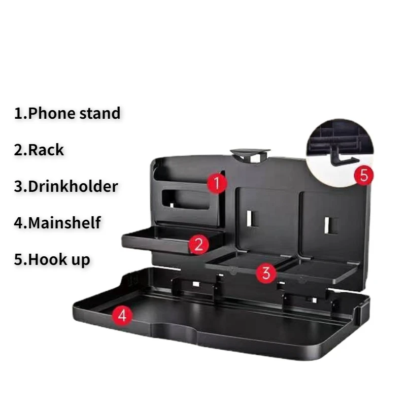 Universal Folding Car Bracket for Food Drink Phone Holder Tray Auto Back Rear Seat Table Dinner Plate Accessories Black
Universal Folding Car Bracket for Food Drink Phone Holder Tray Auto Back Rear Seat Table Dinner Plate Accessories Black
