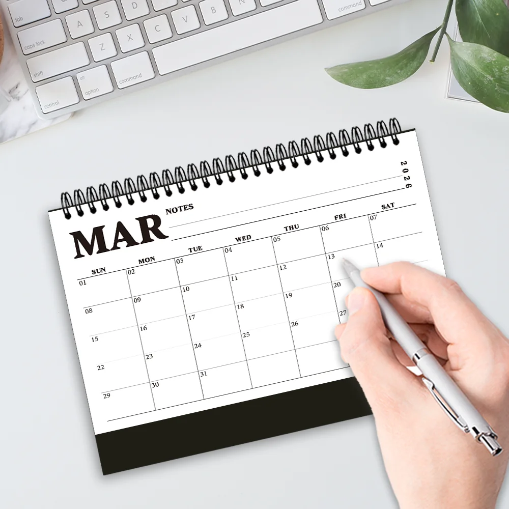 Календарь на 2026 год, черно-белый минималистичный настольный календарь, ежемесячный план на 12 месяцев, идеальный подарок на дни рождения и праздники
Календарь на 2026 год, черно-белый минималистичный настольный календарь, ежемесячный план на 12 месяцев, идеальный подарок на дни рождения и праздники