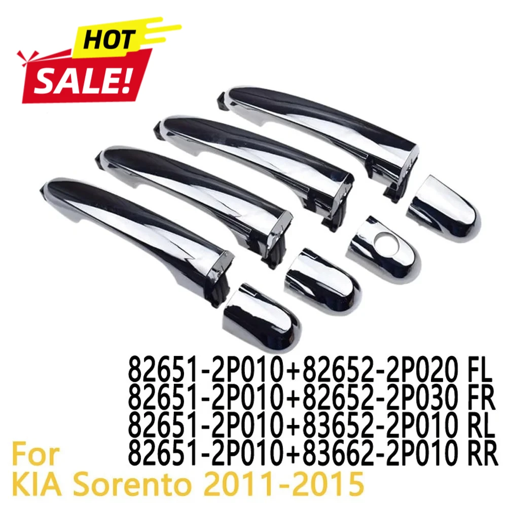 For Kia Sorento 2011-2015 No -Smart Key Front/Rear Left/Right Exterior Door Handle OE 82652-2P020/82652-2P030 Easy Installation
For Kia Sorento 2011-2015 No -Smart Key Front/Rear Left/Right Exterior Door Handle OE 82652-2P020/82652-2P030 Easy Installation