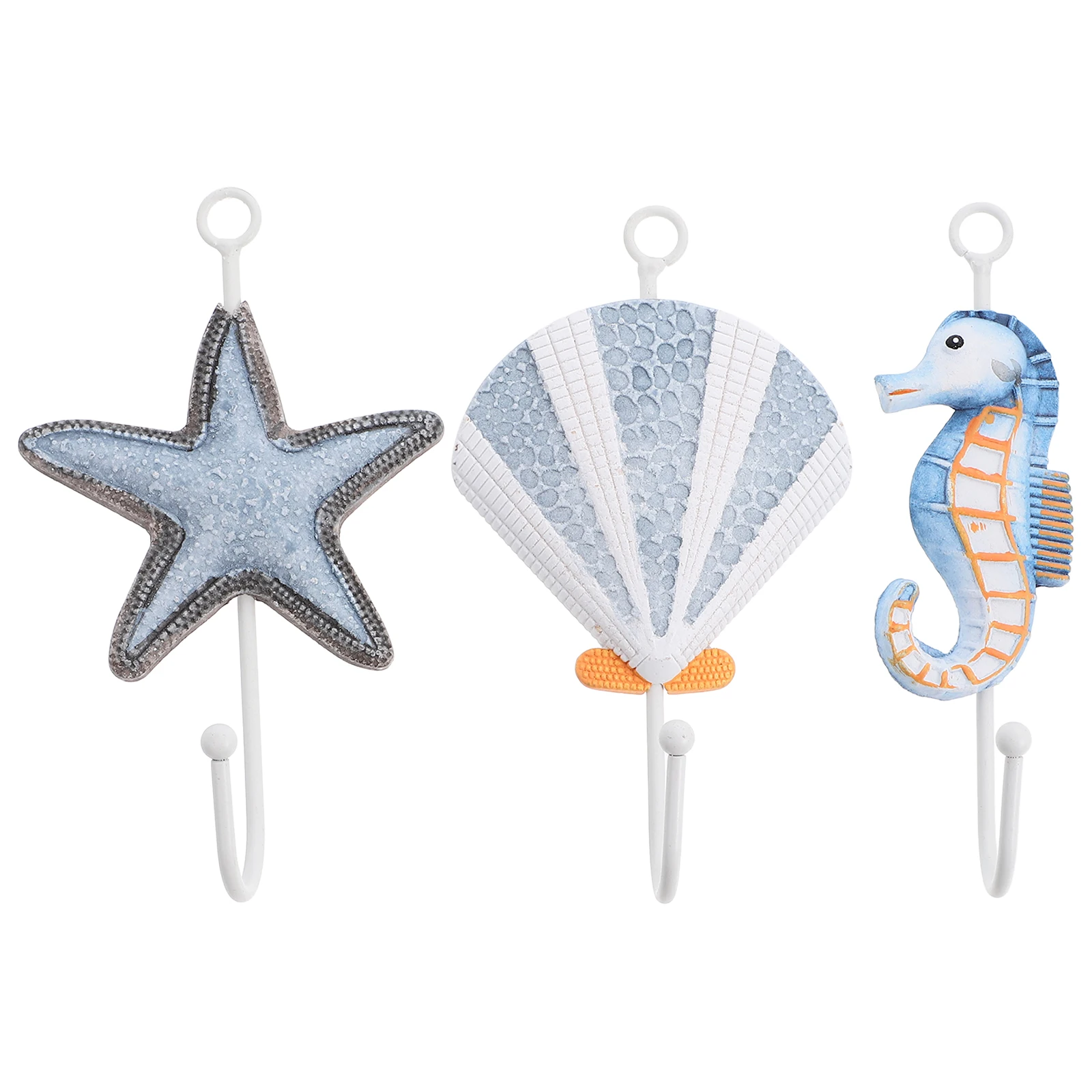 3pcs Mediterranean Hooks Seashell Decorative Wall Coat Hooks for Hanging Coats Bathroom Kitchen Nautical Beach Theme Scallops
3pcs Mediterranean Hooks Seashell Decorative Wall Coat Hooks for Hanging Coats Bathroom Kitchen Nautical Beach Theme Scallops