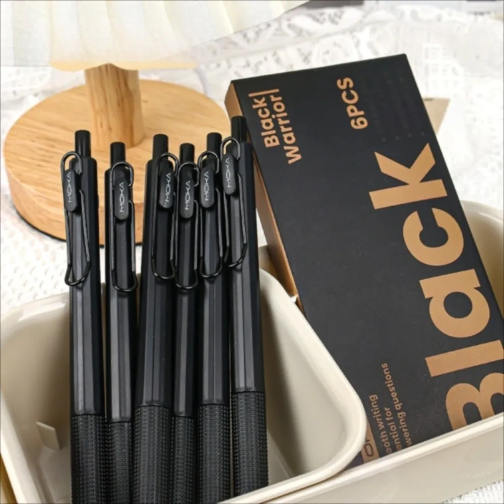 6 шт., высокое качество, нейтральная ручка 0,5 мм, черная быстросохнущая чернильная ручка, гладкая ручка для письма, школьные и офисные канцелярские принадлежности
6 шт., высокое качество, нейтральная ручка 0,5 мм, черная быстросохнущая чернильная ручка, гладкая ручка для письма, школьные и офисные канцелярские принадлежности