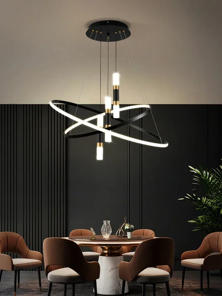 Modern Round LED Chandeliers for Living Room Dining Room Kitchen Island Luster Pendant Lights Fixture Home Decor Indoor Lighting
Modern Round LED Chandeliers for Living Room Dining Room Kitchen Island Luster Pendant Lights Fixture Home Decor Indoor Lighting
