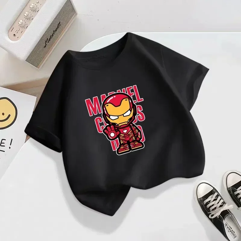 Children's Pure Cotton Short-sleeved T-shirt for Boys,stylish Marvel Mid-range Parent-child Half-sleeved Boys'T-shirt for Summer
Children's Pure Cotton Short-sleeved T-shirt for Boys,stylish Marvel Mid-range Parent-child Half-sleeved Boys'T-shirt for Summer