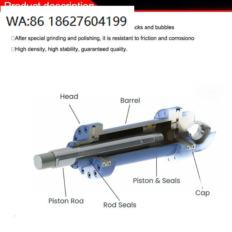 Energy Saving Leakproof Electric Cylinder | Heavy Duty Hydraulic Spare For Elevator Lifting Construction Industrial Equipment Pa
Energy Saving Leakproof Electric Cylinder | Heavy Duty Hydraulic Spare For Elevator Lifting Construction Industrial Equipment Pa