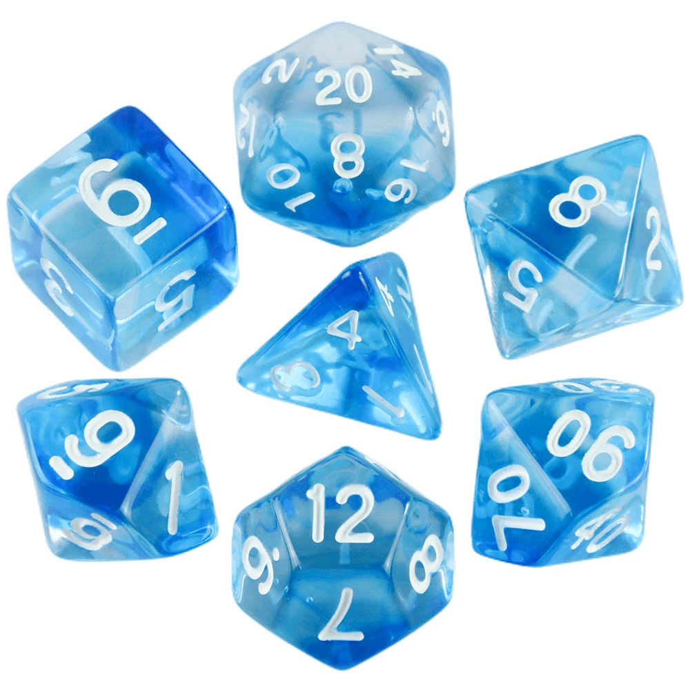 DND Dice Set 7pcs Polyhedral Dice D4-D20 for DND RPG Board Game Accessories
DND Dice Set 7pcs Polyhedral Dice D4-D20 for DND RPG Board Game Accessories