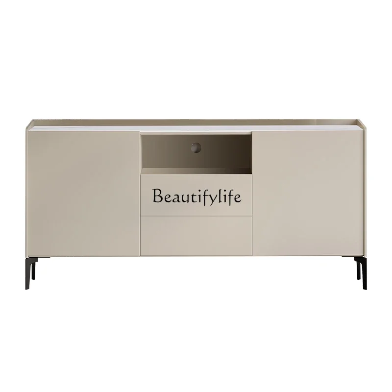 Tall TV cabinet rock slab ultra-thin modern simple complete Italian minimalist TV cabinet
Tall TV cabinet rock slab ultra-thin modern simple complete Italian minimalist TV cabinet