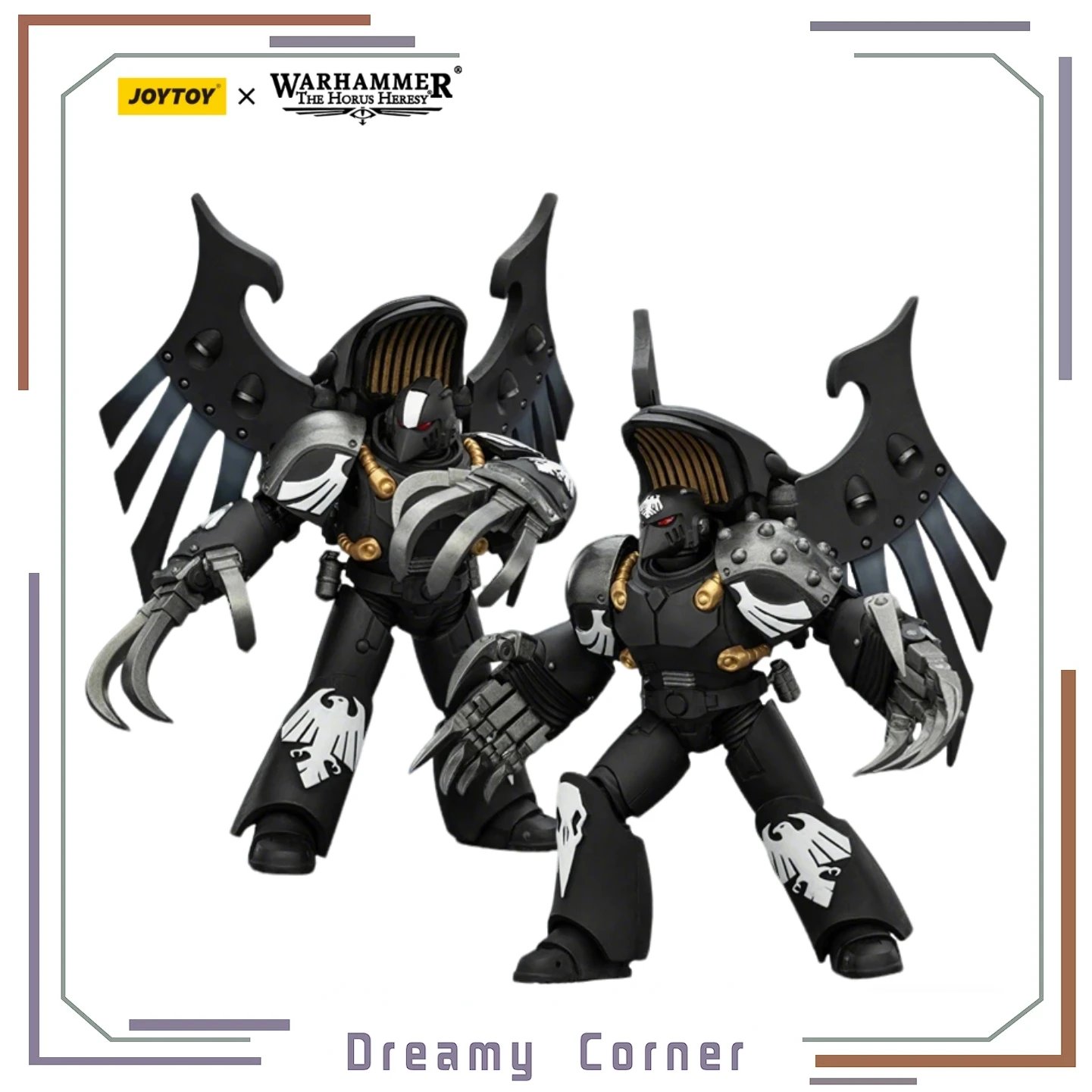【Pre-sale】JOYTOY Warhammer 40K Raven Guard Dark Fury Chooser of The Slain with Lightning Claws 2PCS 1/18 Anime Figure
【Pre-sale】JOYTOY Warhammer 40K Raven Guard Dark Fury Chooser of The Slain with Lightning Claws 2PCS 1/18 Anime Figure