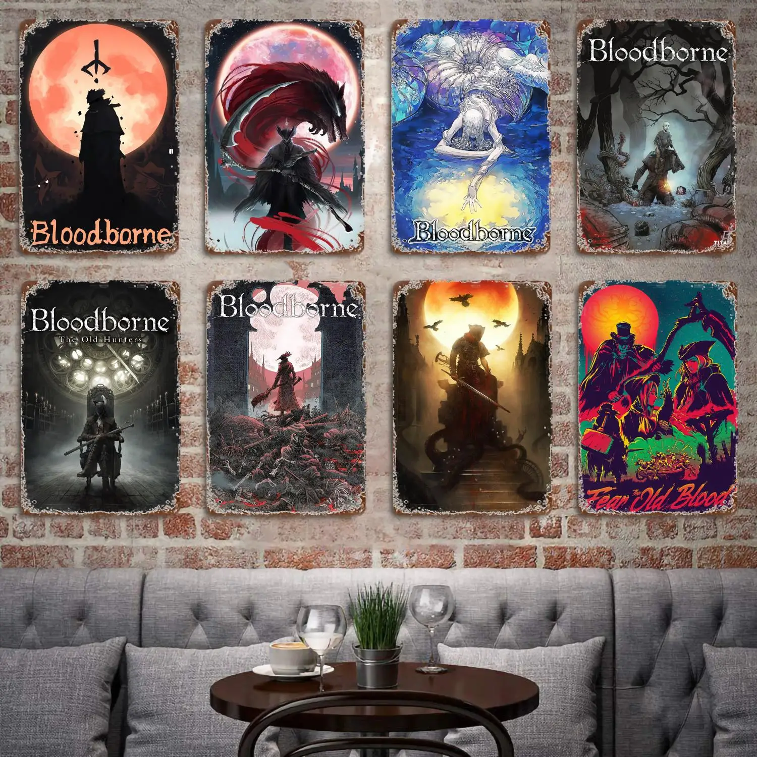 Игра Bloodborne металлический декор, постер, винтажный жестяной знак, металлический знак, фотография для паба, бара, мужской пещеры, клуба, украшение для стен
Игра Bloodborne металлический декор, постер, винтажный жестяной знак, металлический знак, фотография для паба, бара, мужской пещеры, клуба, украшение для стен