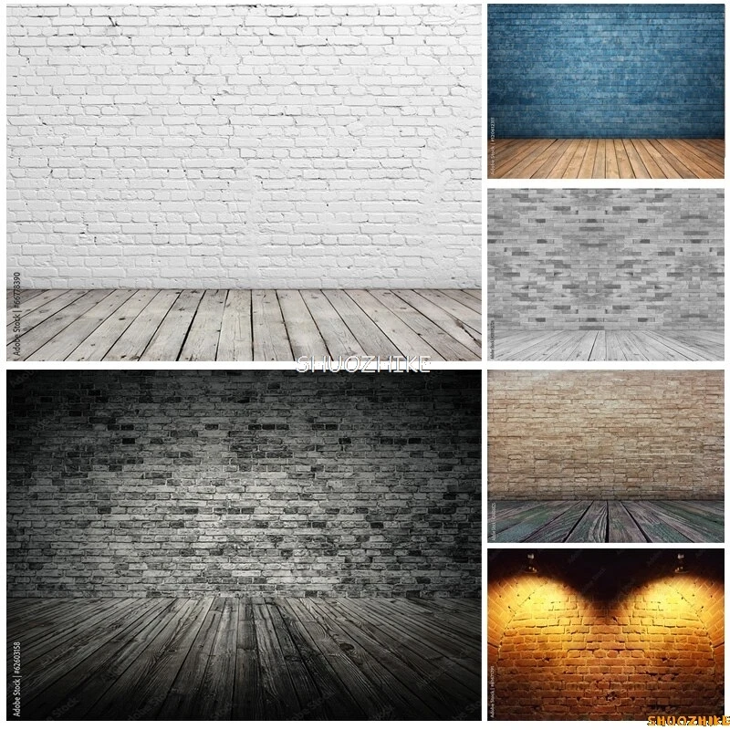 SHUOZHIKE Thin Cloth Vintage Brick Wall Wooden Floor Photography Backdrops Photo Background Studio Prop ZXX-30
SHUOZHIKE Thin Cloth Vintage Brick Wall Wooden Floor Photography Backdrops Photo Background Studio Prop ZXX-30