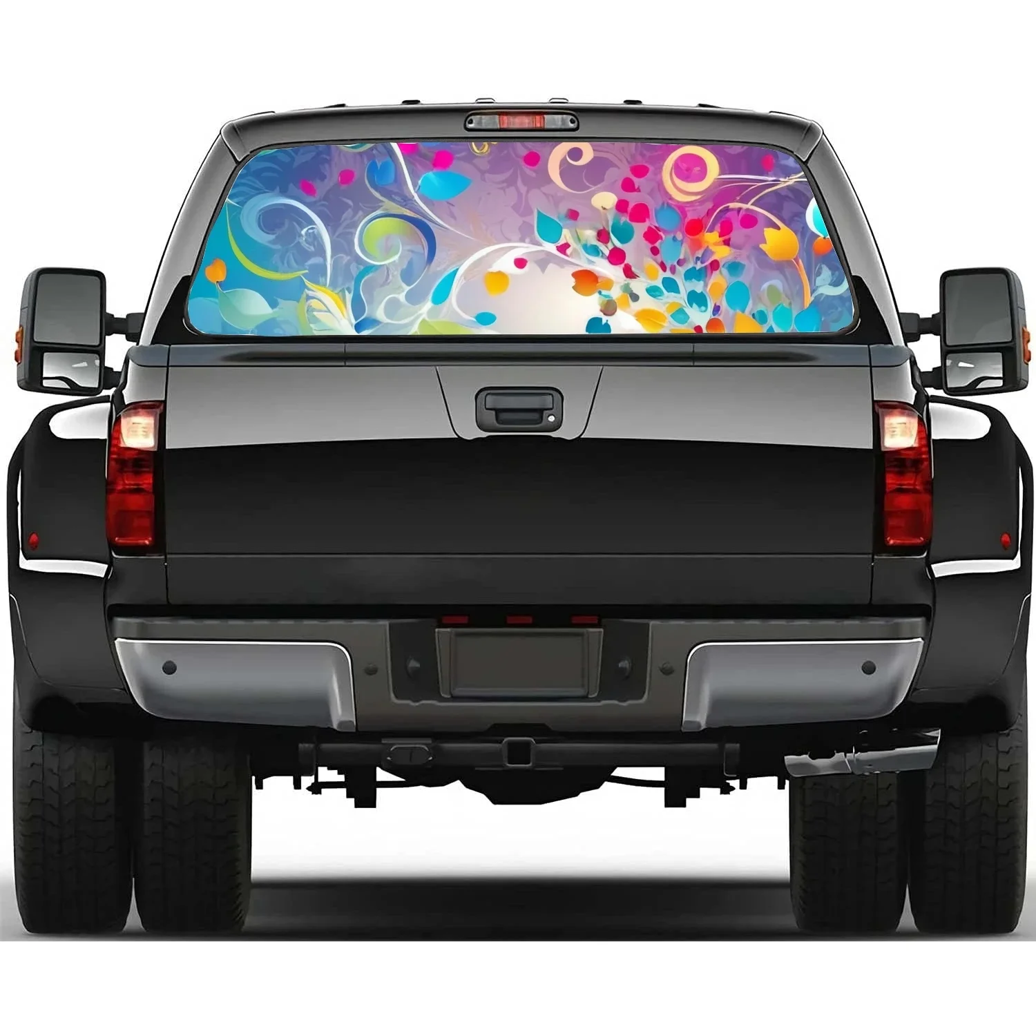 Abstract Flowers Rear Window Decal Fit Pickup,Truck,Car Universal See Through Perforated Back Windows Vinyl Sticker
Abstract Flowers Rear Window Decal Fit Pickup,Truck,Car Universal See Through Perforated Back Windows Vinyl Sticker