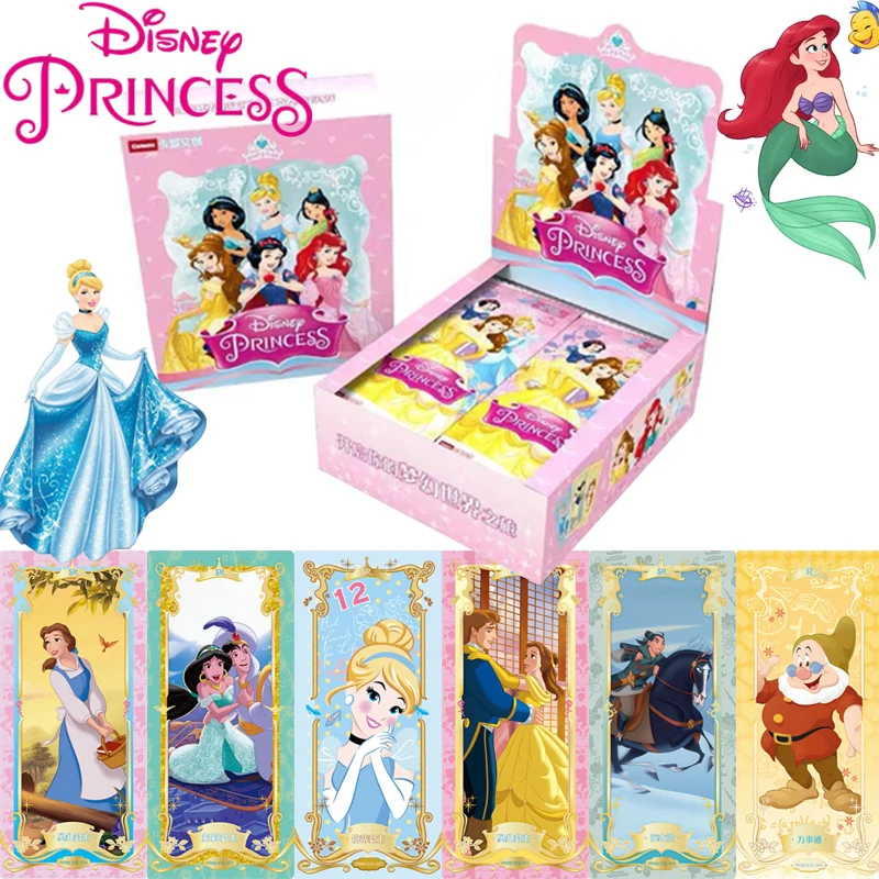 New Genuine Disney Princess Frozen Collection Card Anime Figure Sleeping Beauty Snow White Cinderella Flash Card Kids Table Toys
New Genuine Disney Princess Frozen Collection Card Anime Figure Sleeping Beauty Snow White Cinderella Flash Card Kids Table Toys
