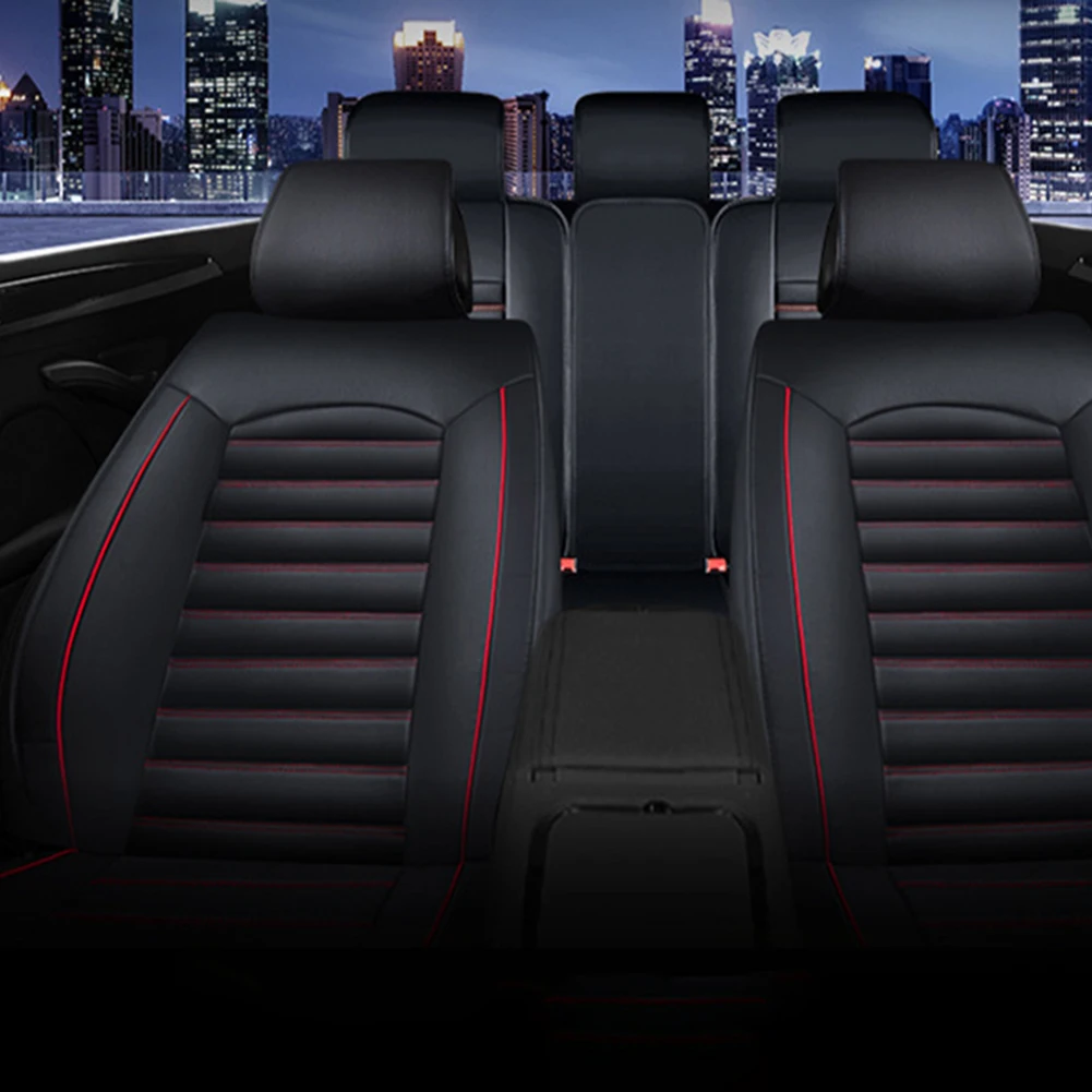 Full Set Universal Car Seat Covers Breathable Leather Car Seat Protector Soft Automotive Covers Cushion Car Interior Accessories
Full Set Universal Car Seat Covers Breathable Leather Car Seat Protector Soft Automotive Covers Cushion Car Interior Accessories