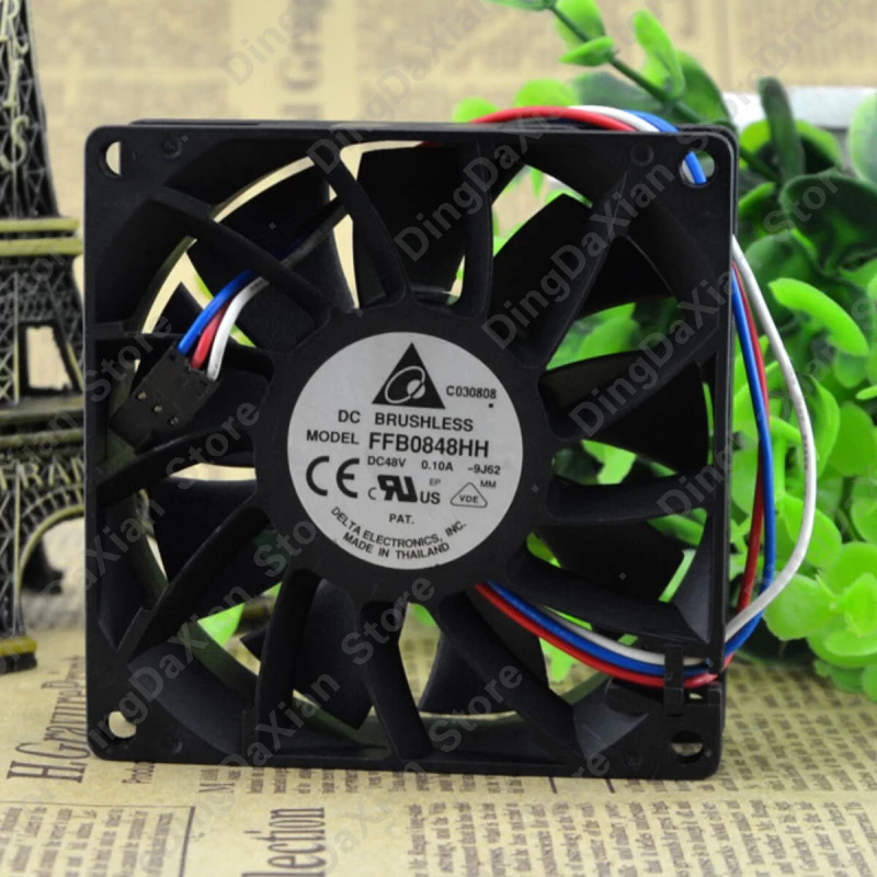 l 1PCS DELTA FFB0848HH | 48V 0.10A | 8CM | Mute Inverter Chassis Fan
l 1PCS DELTA FFB0848HH | 48V 0.10A | 8CM | Mute Inverter Chassis Fan