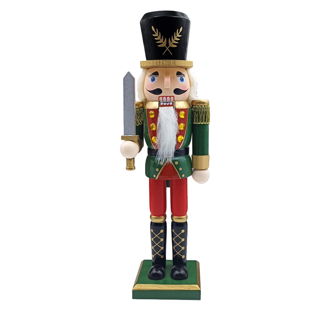 Wooden Nutcracker Decor Wood Nutcracker Ornaments Christmas Gift Desktop Soldier Craft Xmas Gift Festival Table Piece LL0018
Wooden Nutcracker Decor Wood Nutcracker Ornaments Christmas Gift Desktop Soldier Craft Xmas Gift Festival Table Piece LL0018