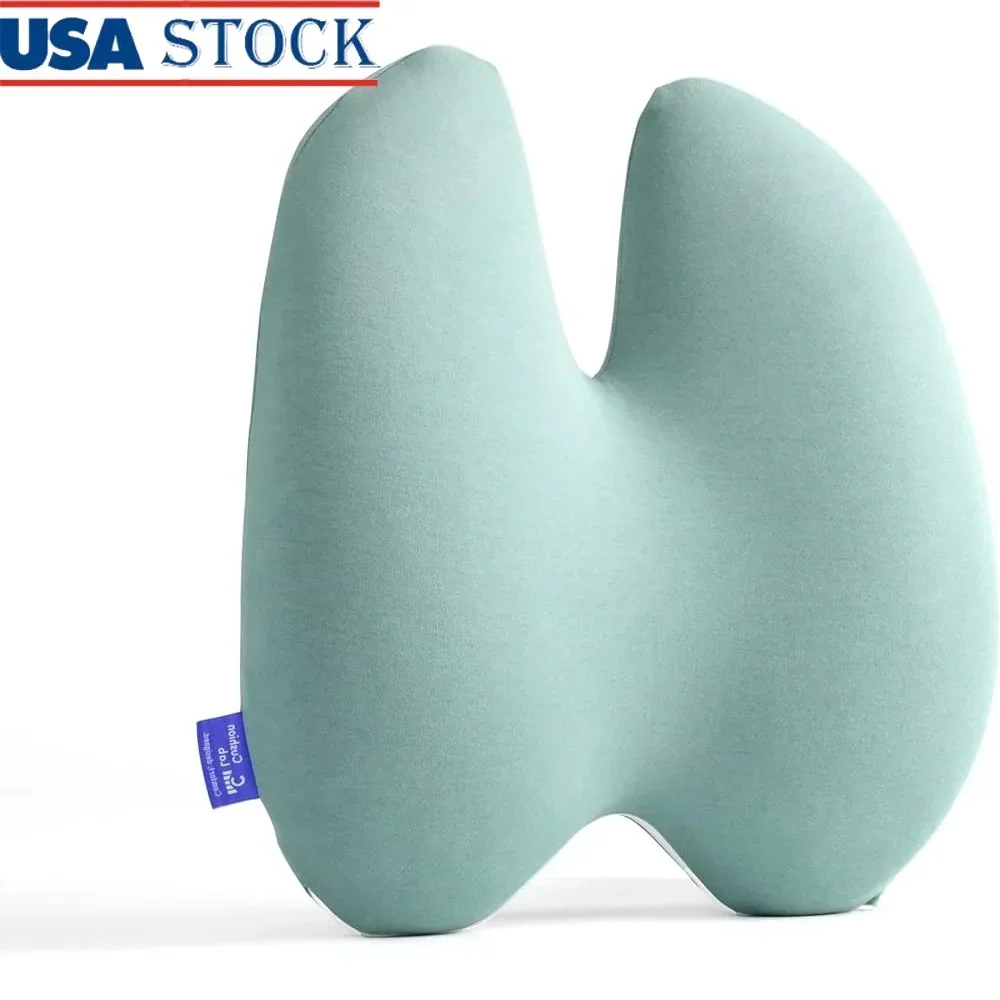 Extra Dense Ergonomic Lumbar Pillow Multi-Region Back Support Memory Foam Cushion Adjustable Strap Breathable Cover Back Pain
Extra Dense Ergonomic Lumbar Pillow Multi-Region Back Support Memory Foam Cushion Adjustable Strap Breathable Cover Back Pain