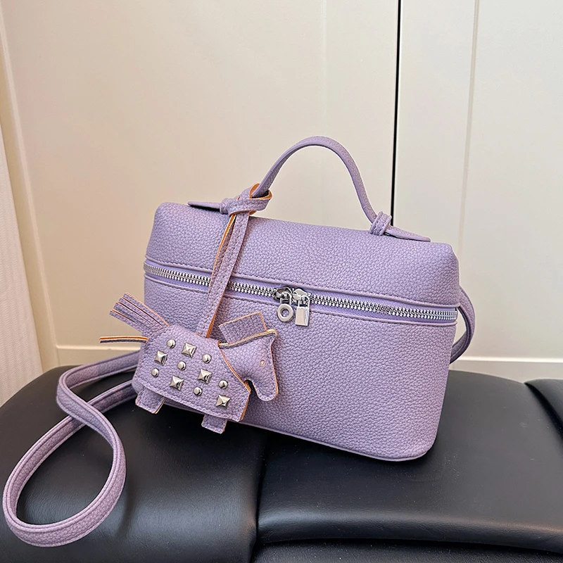 Luxury Purple Bag Small Handbag Luxury lichee Pattern Crossbody Bag High Quality Pu Leather Fashion Phone Bag Zipper Coin Purse
Luxury Purple Bag Small Handbag Luxury lichee Pattern Crossbody Bag High Quality Pu Leather Fashion Phone Bag Zipper Coin Purse