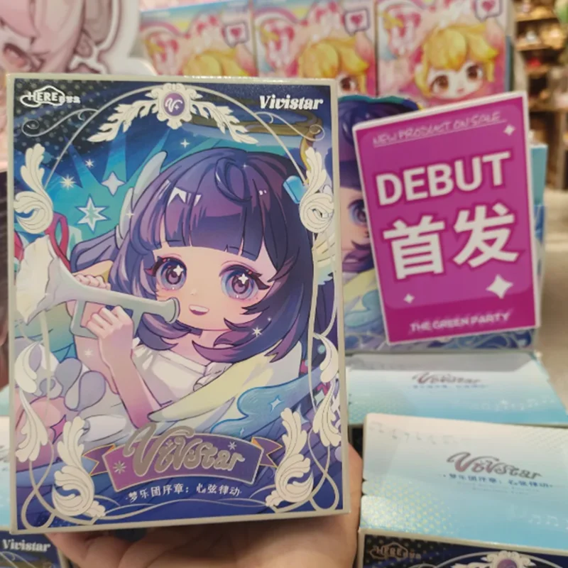 Новинка на складе, оригинальная серия Vivistar Dream Band Prologue, глухая коробка, периферийная милая фигурка, коллекционный подарок, украшение для рабочего стола
Новинка на складе, оригинальная серия Vivistar Dream Band Prologue, глухая коробка, периферийная милая фигурка, коллекционный подарок, украшение для рабочего стола