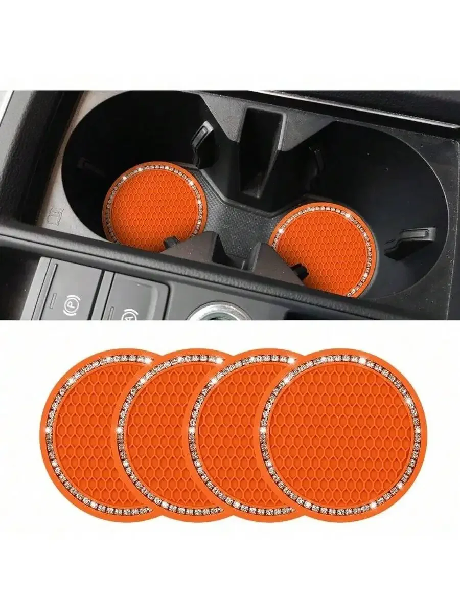 Car Cup Coaster Silicone Anti Slip Shockproof Drink Mat Universal Cup Holder Insert 2.75 Inch
Car Cup Coaster Silicone Anti Slip Shockproof Drink Mat Universal Cup Holder Insert 2.75 Inch