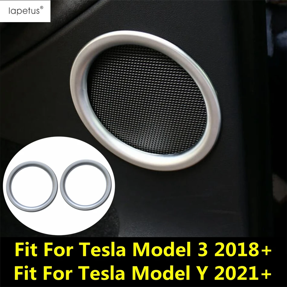 Side Door Speaker Stereo Audio Sound Ring Frame Cover Trim ABS Accessories For Tesla Model 3 2018 - 2021 / Model Y 2021 - 2024
Side Door Speaker Stereo Audio Sound Ring Frame Cover Trim ABS Accessories For Tesla Model 3 2018 - 2021 / Model Y 2021 - 2024