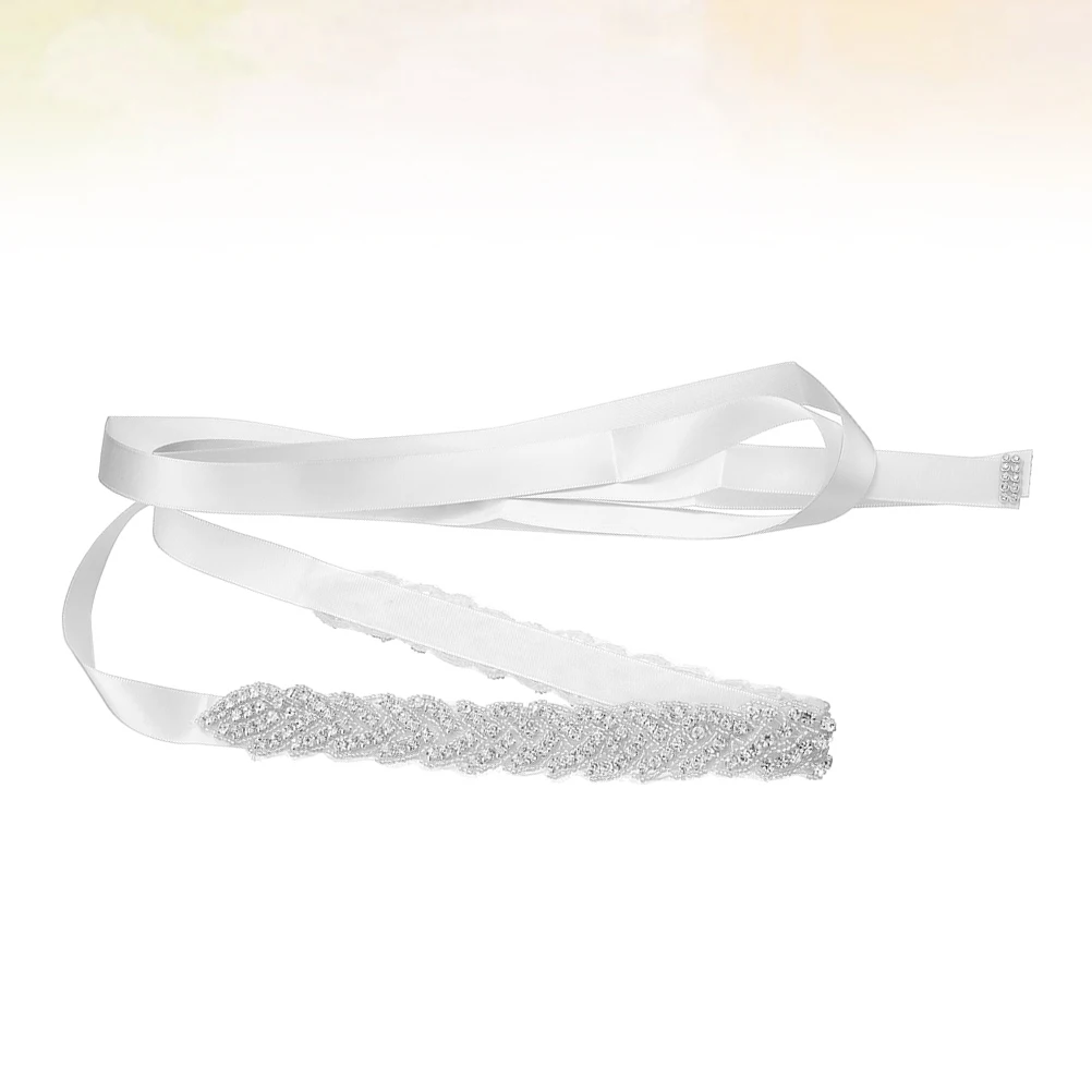 Hand Sewing Crystal Wedding Dress Belt Bridesmaid Bridal Bride Accessory Silver Elegant Waistband For Party Formal Occasions 
Hand Sewing Crystal Wedding Dress Belt Bridesmaid Bridal Bride Accessory Silver Elegant Waistband For Party Formal Occasions