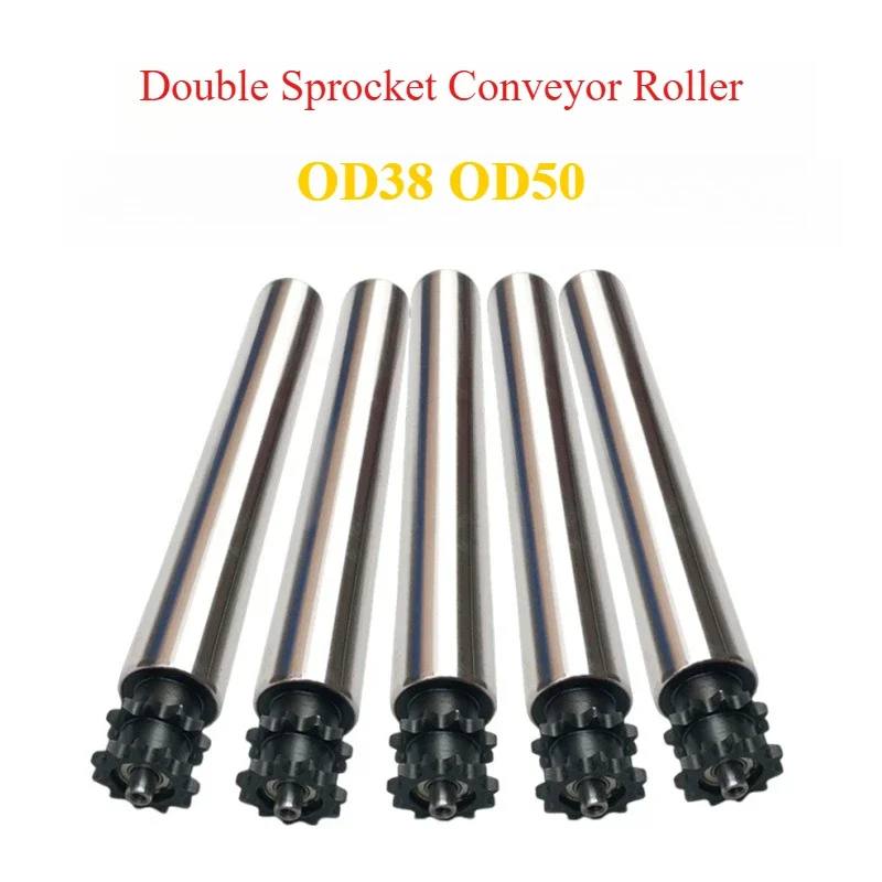 1PCS Galvanized Conveyor Roller with sprocket gear Heavy Duty ,Dia 38mm 50mm, Length 260 360 460mm,201 Stainless Steel Roller
1PCS Galvanized Conveyor Roller with sprocket gear Heavy Duty ,Dia 38mm 50mm, Length 260 360 460mm,201 Stainless Steel Roller