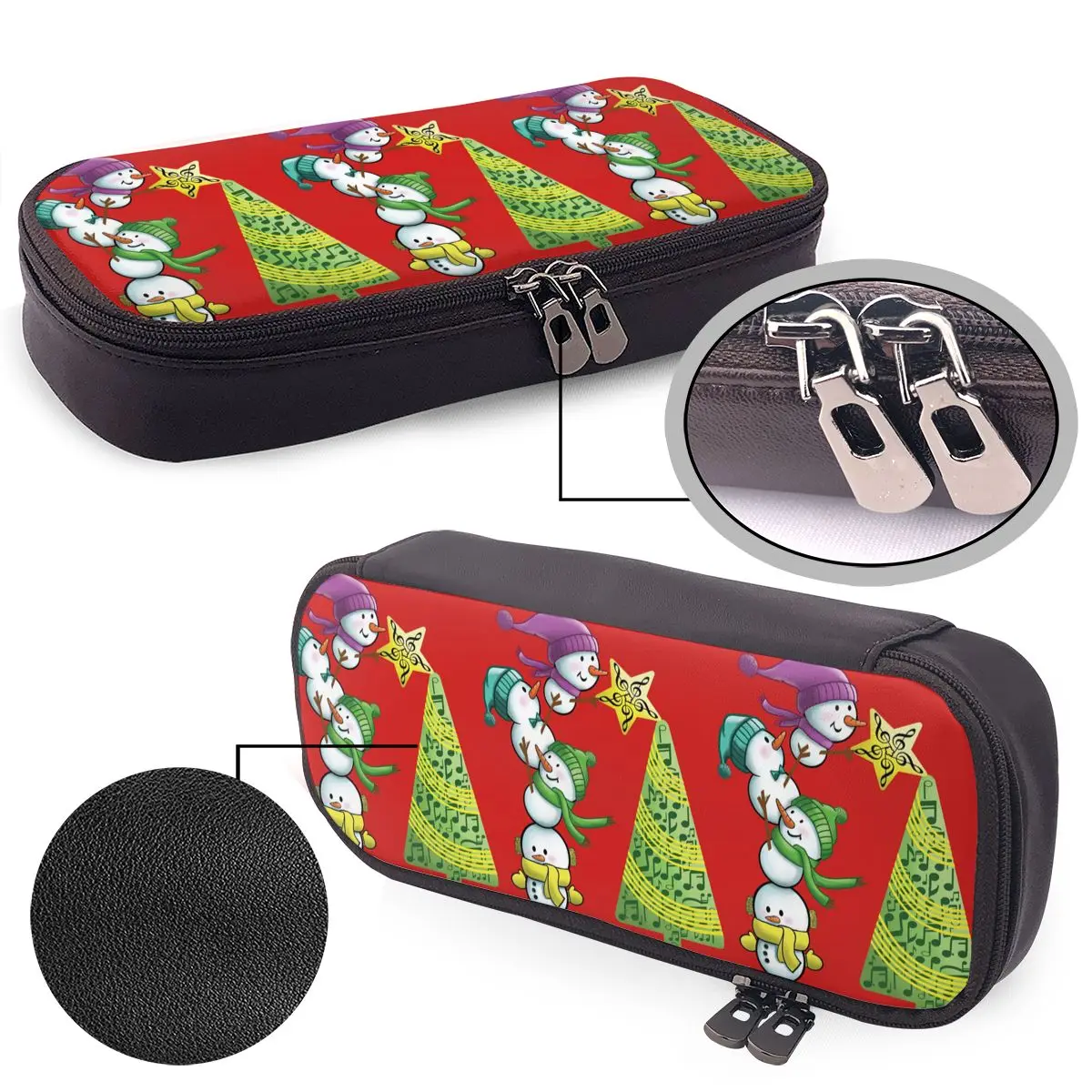 Musical Christmas Leather Pencil Case for Kids School Pen Box Pencil Bag Stationery Supplies Pen Holder Bag
Musical Christmas Leather Pencil Case for Kids School Pen Box Pencil Bag Stationery Supplies Pen Holder Bag
