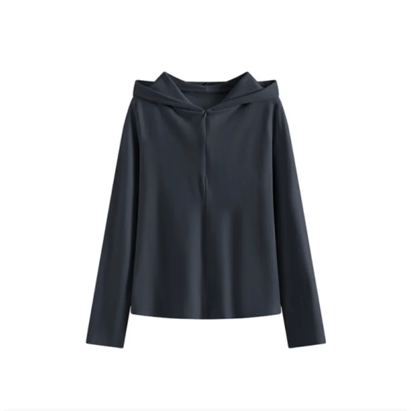 Ele Sle Zipper Hoodie Women's Slim Fit Casual V-Ne Korean Sle Autumn Outerwear Faionable Waist-Cinching Coat
Ele Sle Zipper Hoodie Women's Slim Fit Casual V-Ne Korean Sle Autumn Outerwear Faionable Waist-Cinching Coat