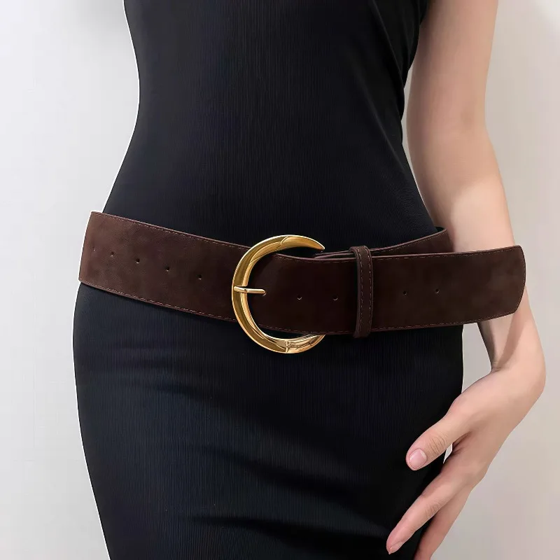 Hottie Brown Vintage Belt Ladies Wide Belt Y2k with Dress Decoration
Hottie Brown Vintage Belt Ladies Wide Belt Y2k with Dress Decoration