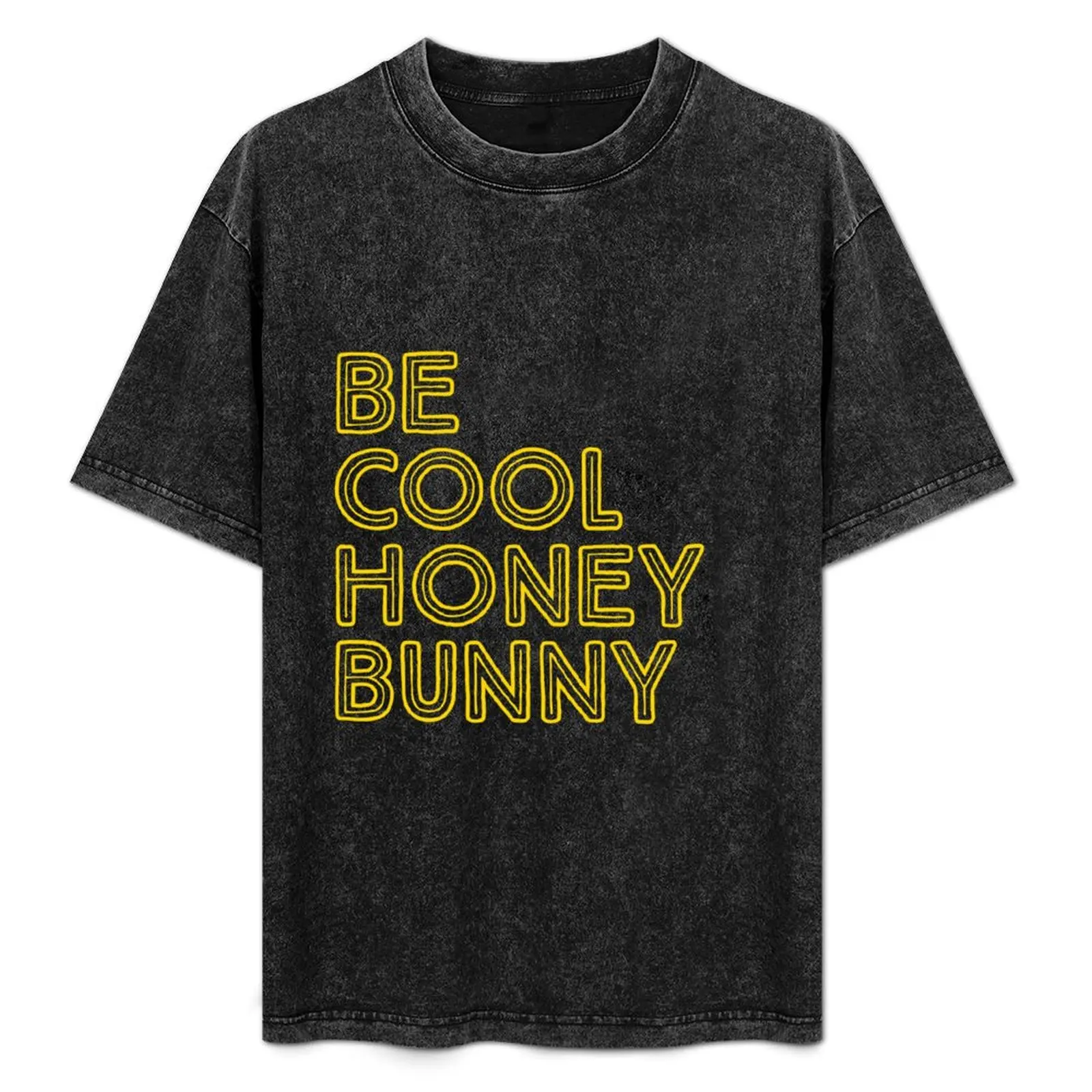 Be Cool Honey Bunny T-Shirt Retro Style Print Casual Top
Be Cool Honey Bunny T-Shirt Retro Style Print Casual Top