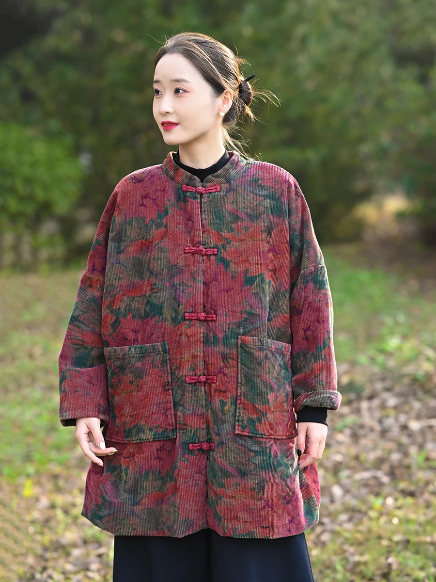 100% Cotton Women Casual Parkas New Arrival 2025 Winter Vintage Style Floral Print Double Pockets Loose Female Long Coats M2078
100% Cotton Women Casual Parkas New Arrival 2025 Winter Vintage Style Floral Print Double Pockets Loose Female Long Coats M2078