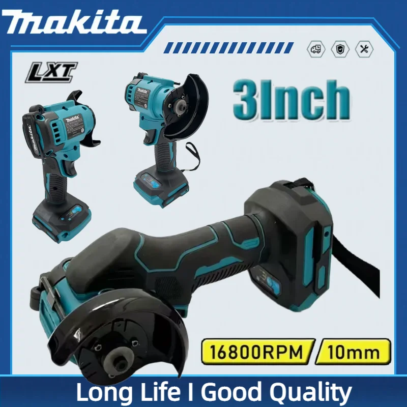 Makita New 3 Inch Mini Angle Grinder Cordless 3 Inch Electirc CUT OFF Tool Cutting Circular Saw Power Tool 20V Battery
Makita New 3 Inch Mini Angle Grinder Cordless 3 Inch Electirc CUT OFF Tool Cutting Circular Saw Power Tool 20V Battery