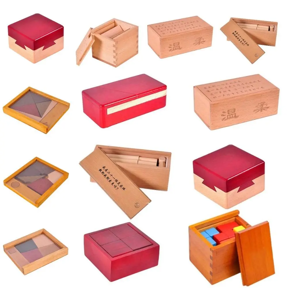 Unlock Wooden Brain Teaser Puzzle Luban Lock Brain Teaser IQ Puzzle Mind Brain Teaser Wooden Opening Puzzle Box
Unlock Wooden Brain Teaser Puzzle Luban Lock Brain Teaser IQ Puzzle Mind Brain Teaser Wooden Opening Puzzle Box
