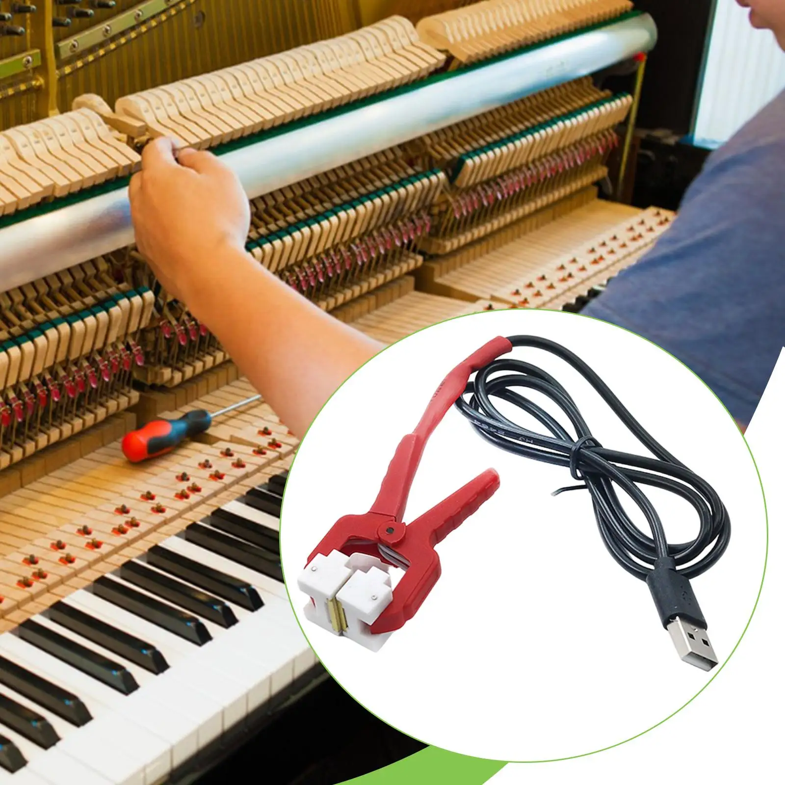 Piano Heating Plier Black Red Portable Metal Plastic Tuning Repair Tool High Performance for Piano Maintenance
Piano Heating Plier Black Red Portable Metal Plastic Tuning Repair Tool High Performance for Piano Maintenance