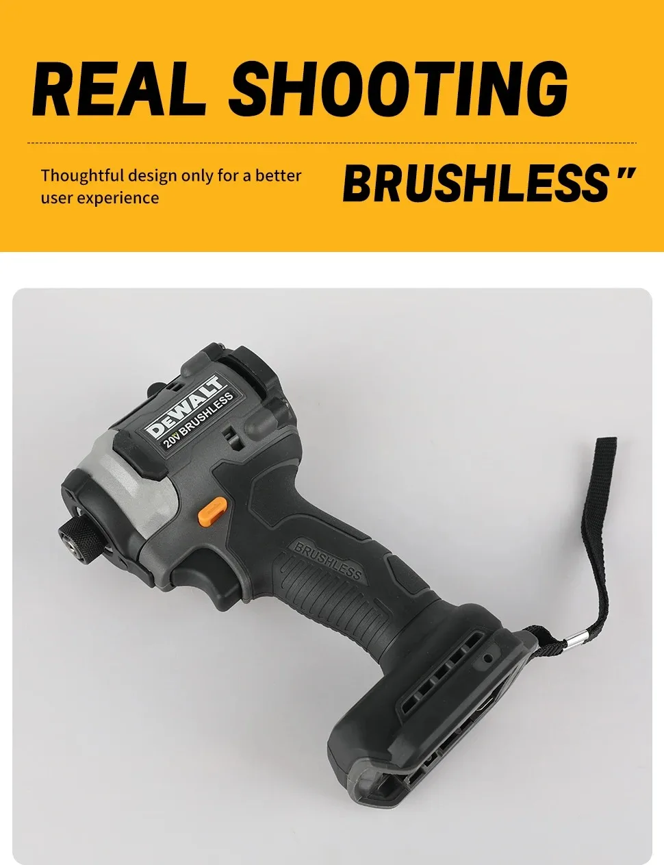 DEWALT 20V Lithium-ion Brushless Impact Screwdriver
DEWALT 20V Lithium-ion Brushless Impact Screwdriver