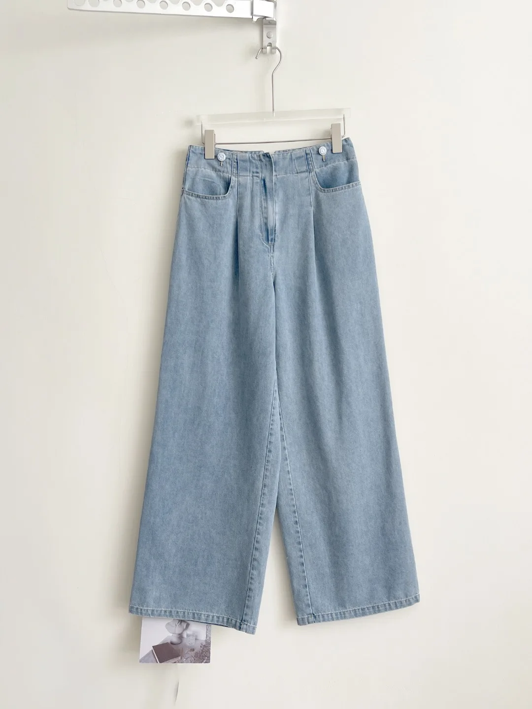Elegant High Waist Straight Leg Casual Jeans Women's Versatile Slimming Spring 2026 Korean Style Cotton Stretch Zipper
Elegant High Waist Straight Leg Casual Jeans Women's Versatile Slimming Spring 2026 Korean Style Cotton Stretch Zipper