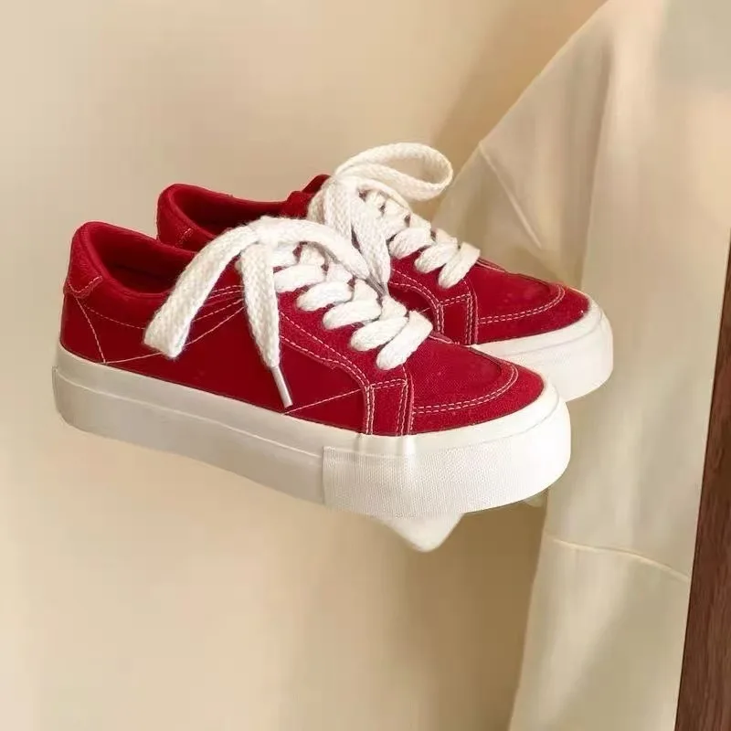 Spring Autumn New Flat Bottomed Versatile Casual Sneaer Board Shoes Breathable Anti Slip Resistant Canvas Women's Shoes,35-40
Spring Autumn New Flat Bottomed Versatile Casual Sneaer Board Shoes Breathable Anti Slip Resistant Canvas Women's Shoes,35-40