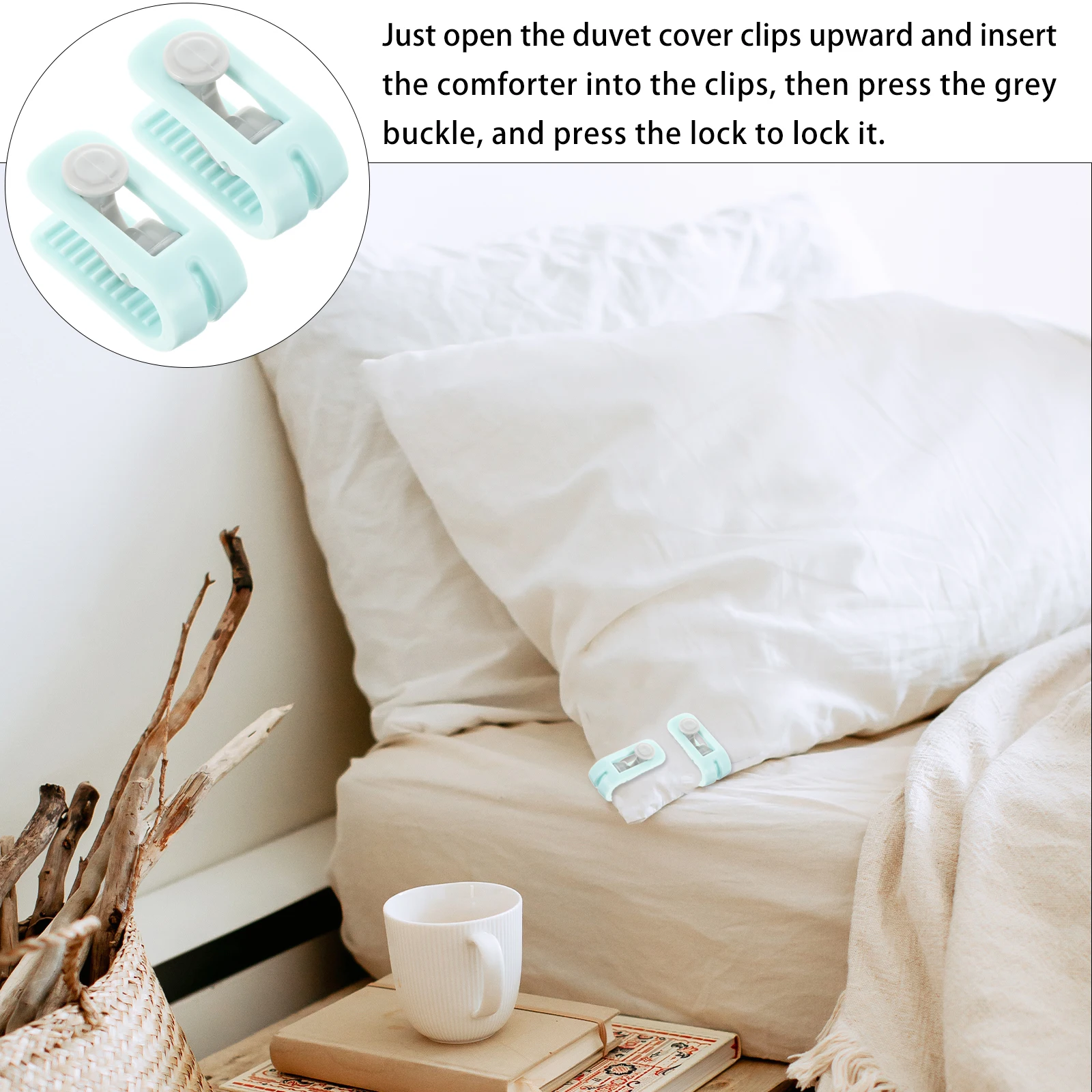 6 Pcs/box Anti-slip Quilt Clip Quilting Clips for Binding Fixing Quilts Securing Cover
6 Pcs/box Anti-slip Quilt Clip Quilting Clips for Binding Fixing Quilts Securing Cover
