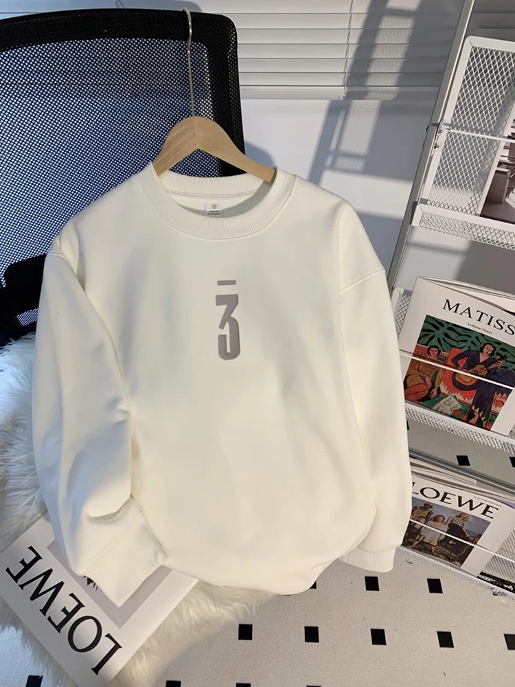 Faionable round Ne Men's Sweatirt Digital Print Casual Loose Sle Breathable Cotton Polyester Blend Autumn Trend
Faionable round Ne Men's Sweatirt Digital Print Casual Loose Sle Breathable Cotton Polyester Blend Autumn Trend