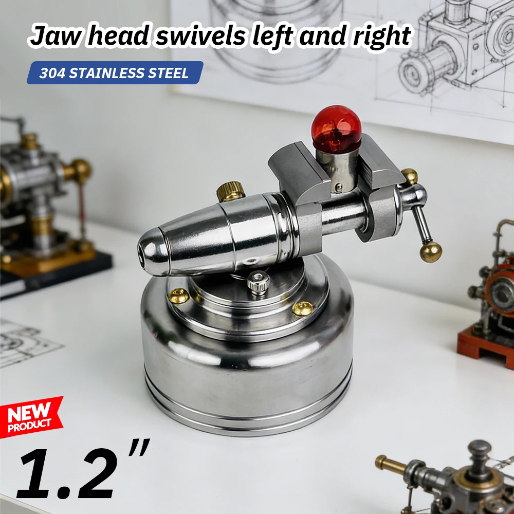 Precision Mini Bench Vise - 304 Stainless Steel Small Tabletop Vise for Desktop Workbench Hand Repair & Craft Fixing