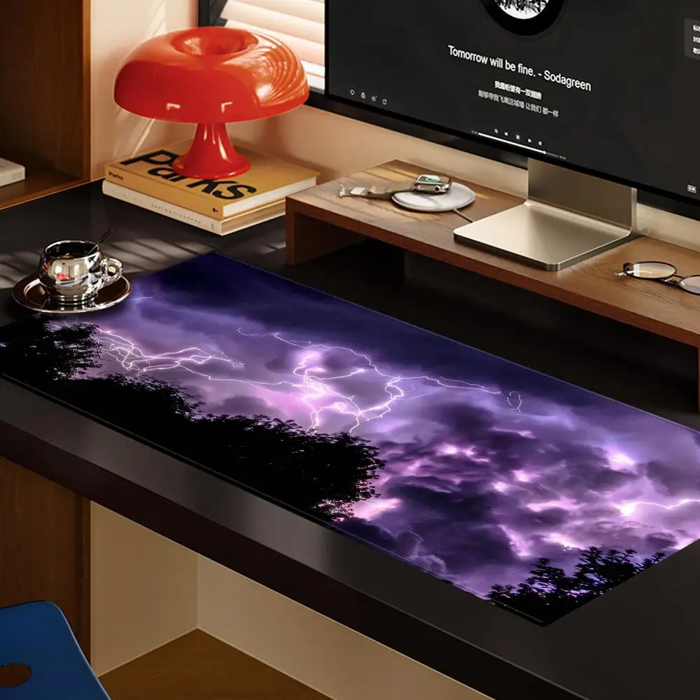 Коврик для мыши Lightning MouseMat XXL, компьютерные аксессуары, большая клавиатура, коврик для ноутбука, стола, новый продукт, геймерские игры
Коврик для мыши Lightning MouseMat XXL, компьютерные аксессуары, большая клавиатура, коврик для ноутбука, стола, новый продукт, геймерские игры