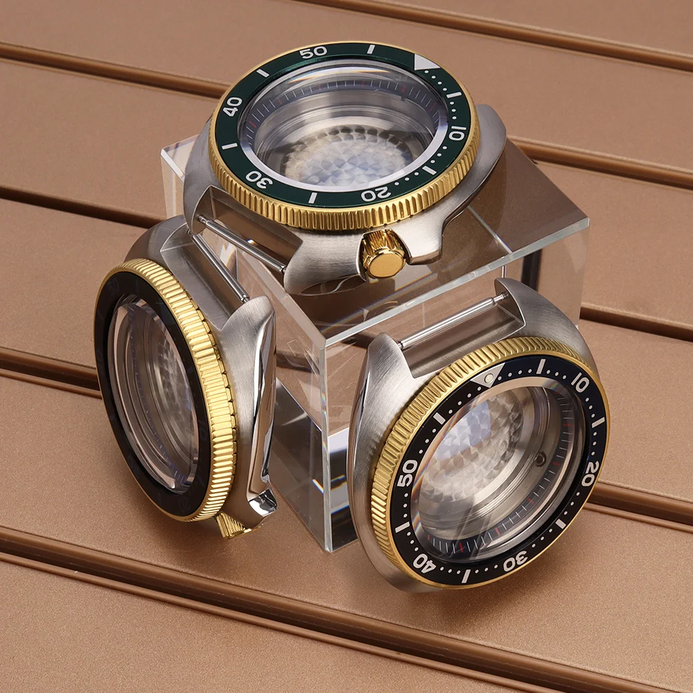44mm NH35 Watch Case With Chapter Ring For SKX 6105 Turtle Tuna Modify Parts NH34 NH35 NH36 NH38 Movt Sapphire 4.1 o'clock Crown
44mm NH35 Watch Case With Chapter Ring For SKX 6105 Turtle Tuna Modify Parts NH34 NH35 NH36 NH38 Movt Sapphire 4.1 o'clock Crown