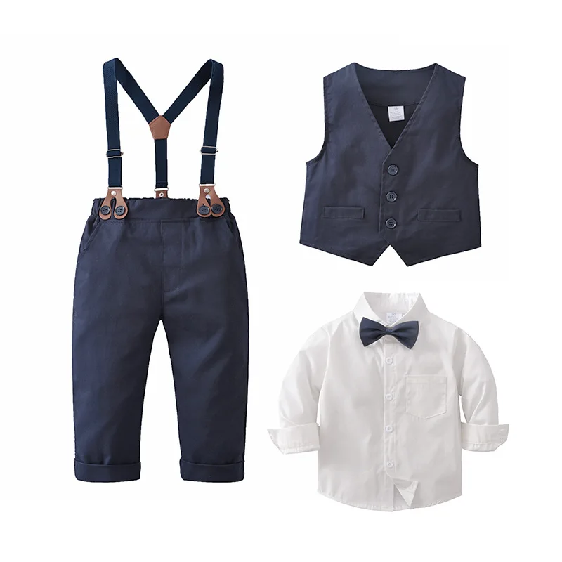 Newborn Boy Formal Clothes Set Infant Boy Gentleman Birthday Romper Outfit With Vest Long Sleeve Infant Jumpsuit Suit Formal
Newborn Boy Formal Clothes Set Infant Boy Gentleman Birthday Romper Outfit With Vest Long Sleeve Infant Jumpsuit Suit Formal