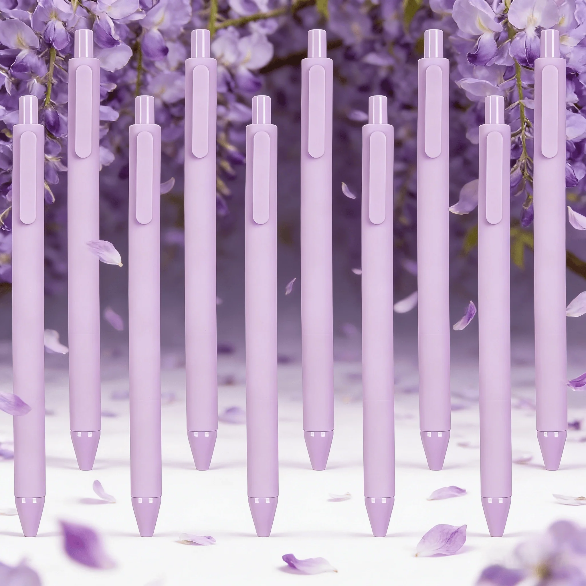 12pcs/24pcs/36pcs/48pc Taro Purple Black Ink 1.0 Press Ballpoint Pen Student Writing Gift Pen Open Season Stationery Pen
12pcs/24pcs/36pcs/48pc Taro Purple Black Ink 1.0 Press Ballpoint Pen Student Writing Gift Pen Open Season Stationery Pen