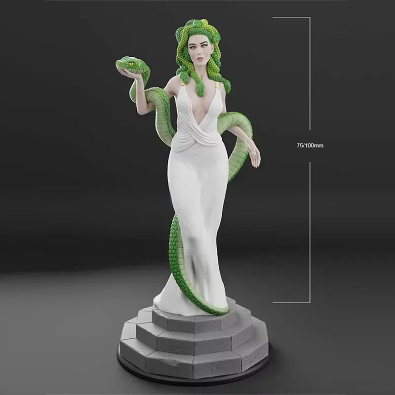 1/24 75 мм 1/18 100 мм фигурка из смолы Медуза, королева, змея, неокрашенная, без цвета 362
1/24 75 мм 1/18 100 мм фигурка из смолы Медуза, королева, змея, неокрашенная, без цвета 362