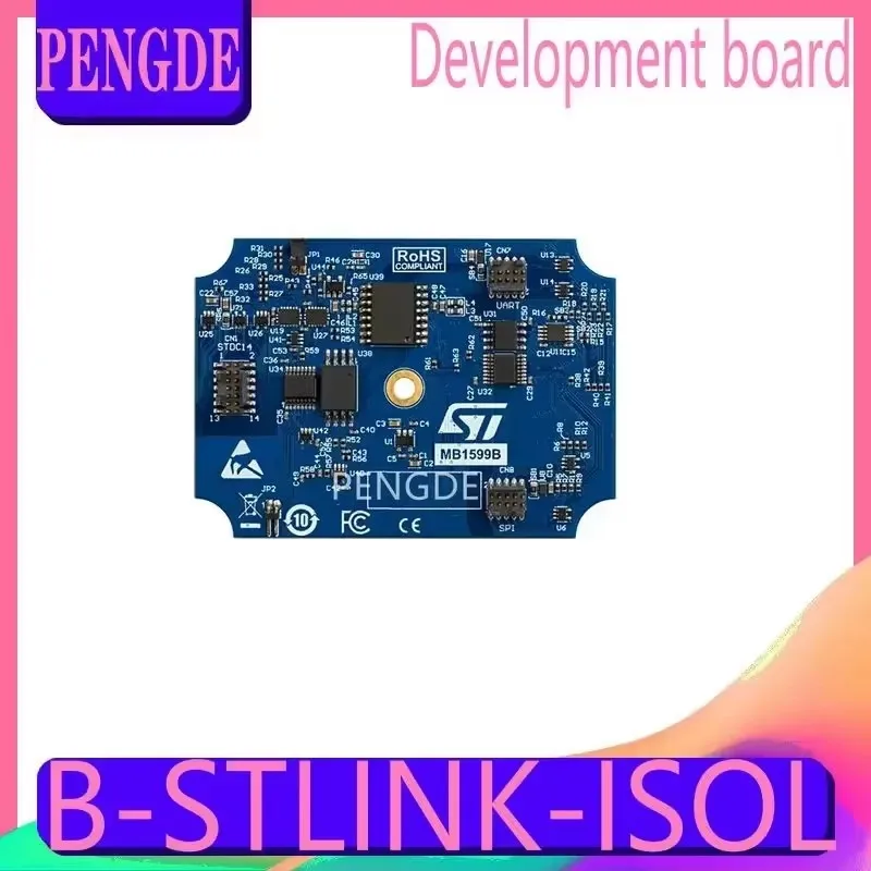 Дополнительный модуль Spot B-STLINK-ISOL Плата адаптера изоляционного напряжения STLINK-V3SET
Дополнительный модуль Spot B-STLINK-ISOL Плата адаптера изоляционного напряжения STLINK-V3SET