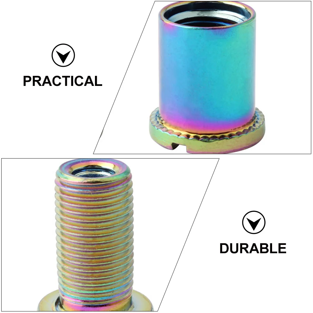 5Pcs PVC Color Electroplating Chainring Wheel Screw Crank Single Disc Bolt Easy Installation Practical Use Bike Accessories
5Pcs PVC Color Electroplating Chainring Wheel Screw Crank Single Disc Bolt Easy Installation Practical Use Bike Accessories