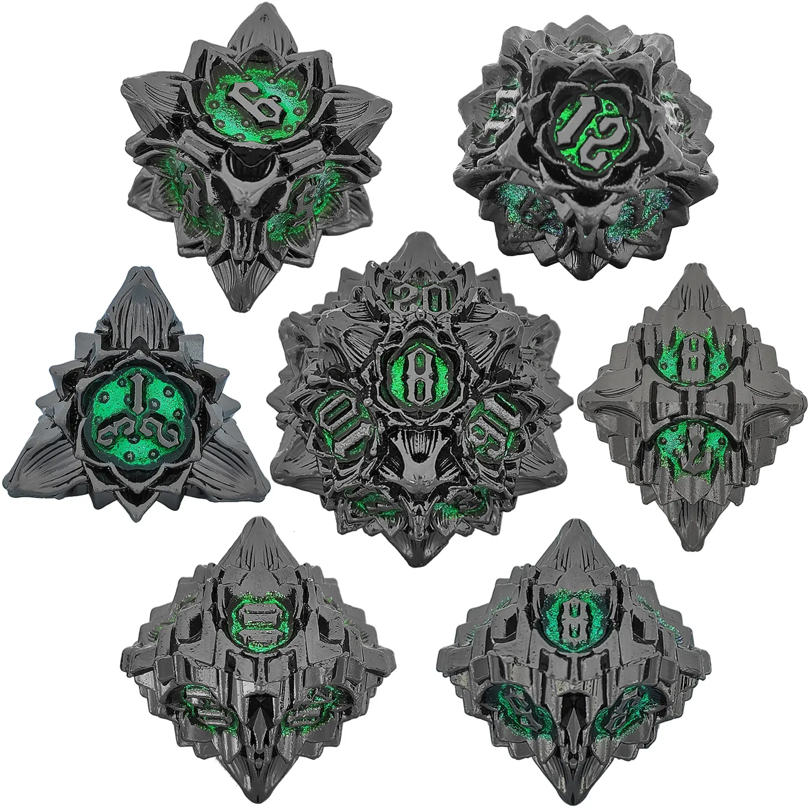 Metal D&D DND Dice Set 7pcs Polyhedral TRPG Table Games Dices Accessory COC Role Playing Dragons D20 D12 D10 D8 D6 D4
Metal D&D DND Dice Set 7pcs Polyhedral TRPG Table Games Dices Accessory COC Role Playing Dragons D20 D12 D10 D8 D6 D4