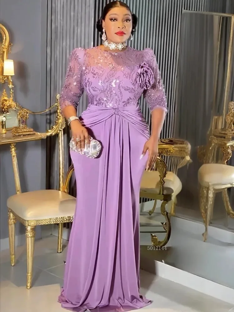 Африканское королевское платье макси с пайетками и кружевными рукавами 3/4 с цветочными рюшами на талии для свадебных вечеринок и официальных мероприятий 2025Новинка
Африканское королевское платье макси с пайетками и кружевными рукавами 3/4 с цветочными рюшами на талии для свадебных вечеринок и официальных мероприятий 2025Новинка